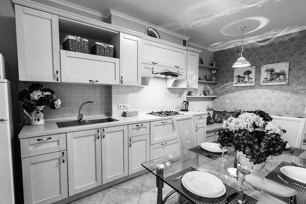 Grace Apartments Boryspilʼ Esterno foto
